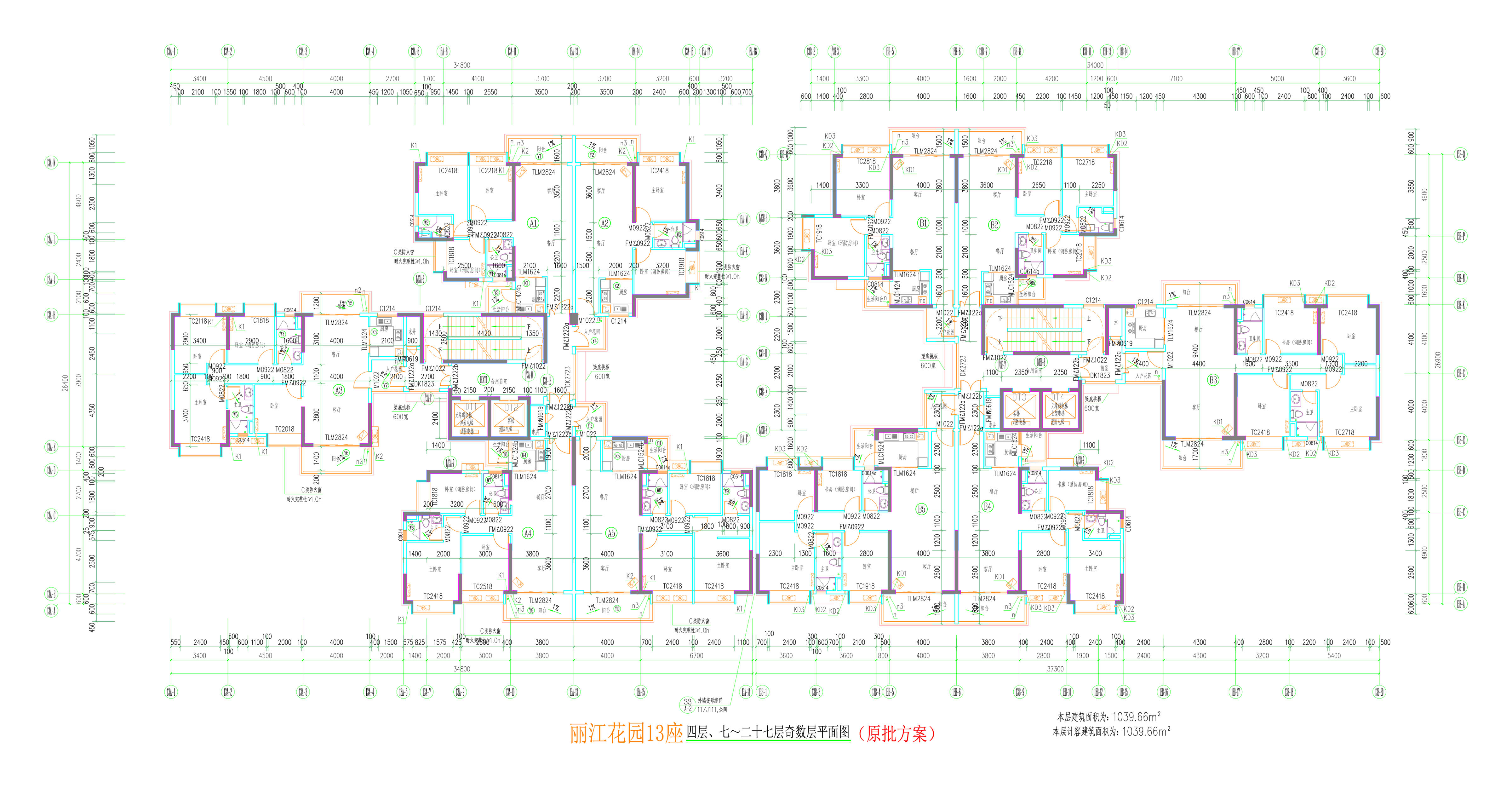 13座四、七~二十七層奇數(shù)層平面圖.jpg