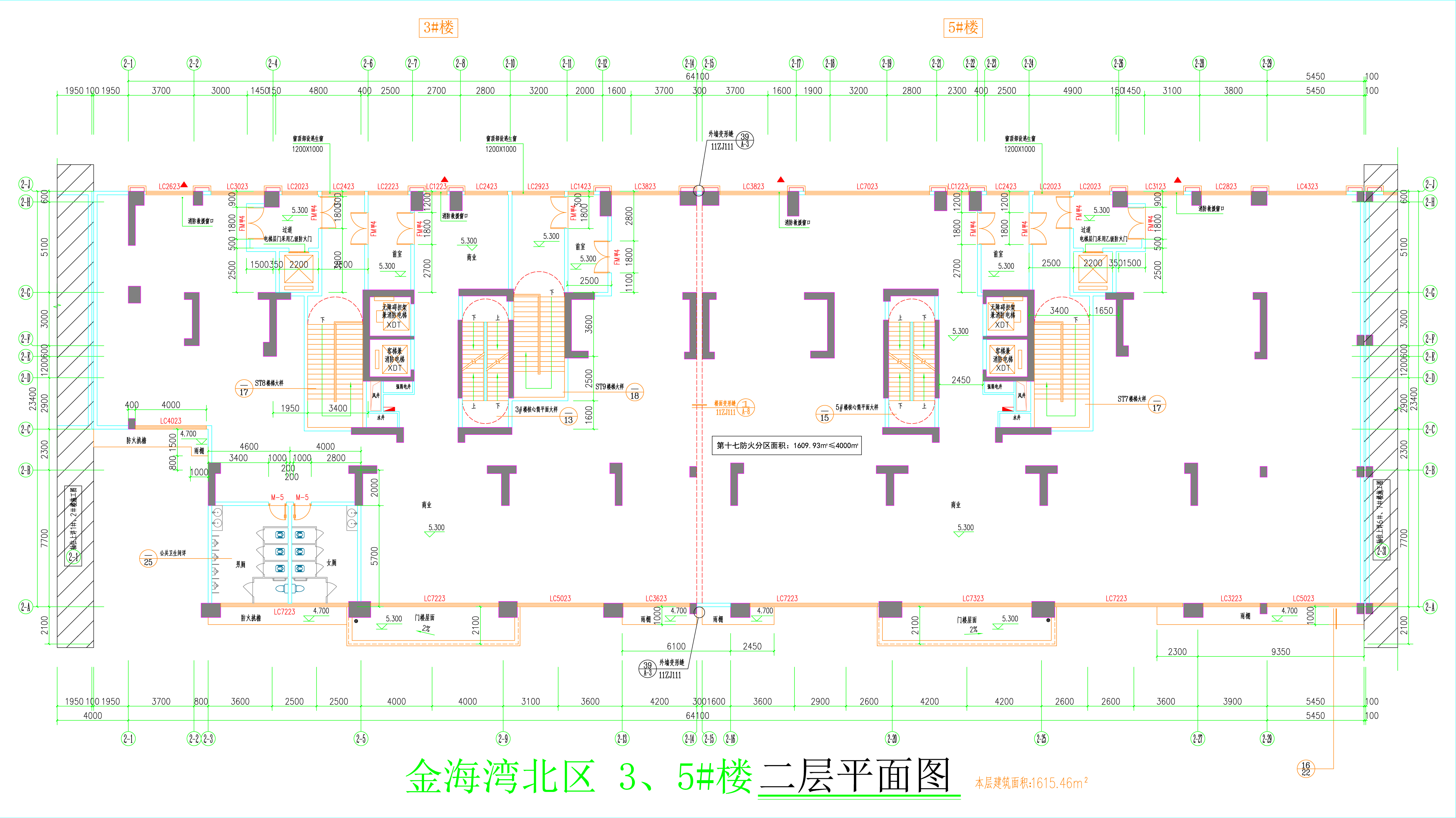 金海灣北區(qū)3、5#樓_二層平面圖.jpg