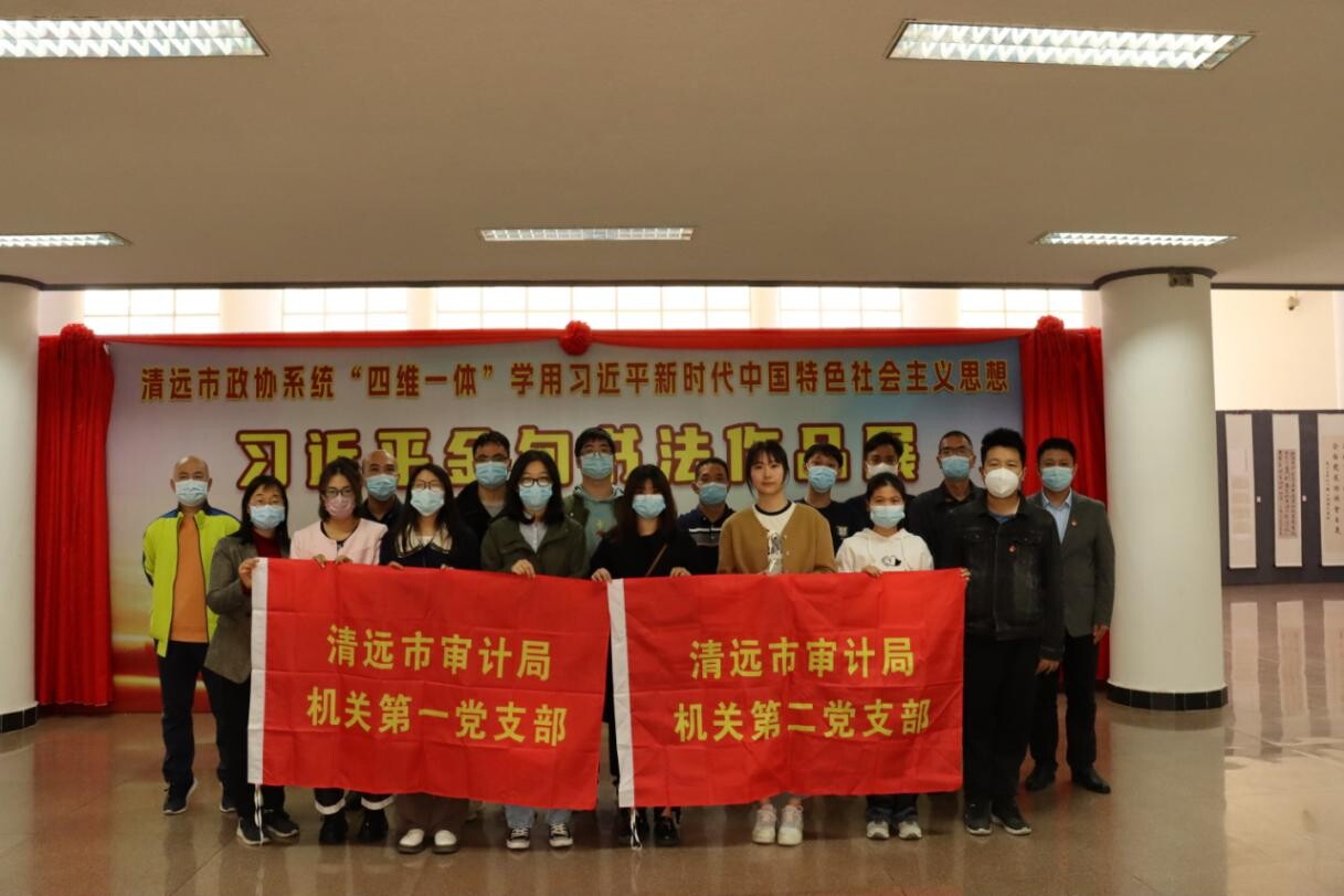 2.清遠(yuǎn)市審計(jì)局組織開展“觀展覽、悟思想、踐行動(dòng)”主題黨日活動(dòng)_2